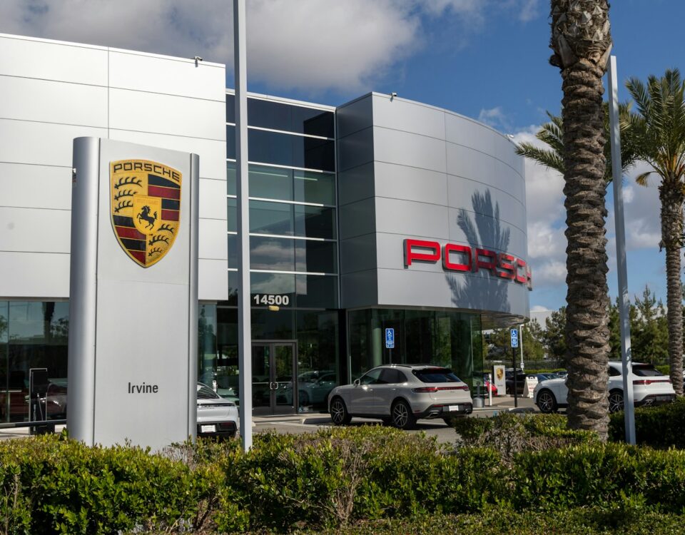 car showroom